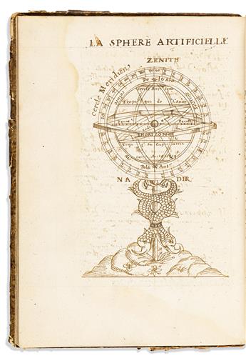 (MANUSCRIPT -- SCIENCES AND GEOGRAPHY.) [Traite et Abrece de la Geographie et des Sciences Physques et Naturelles].